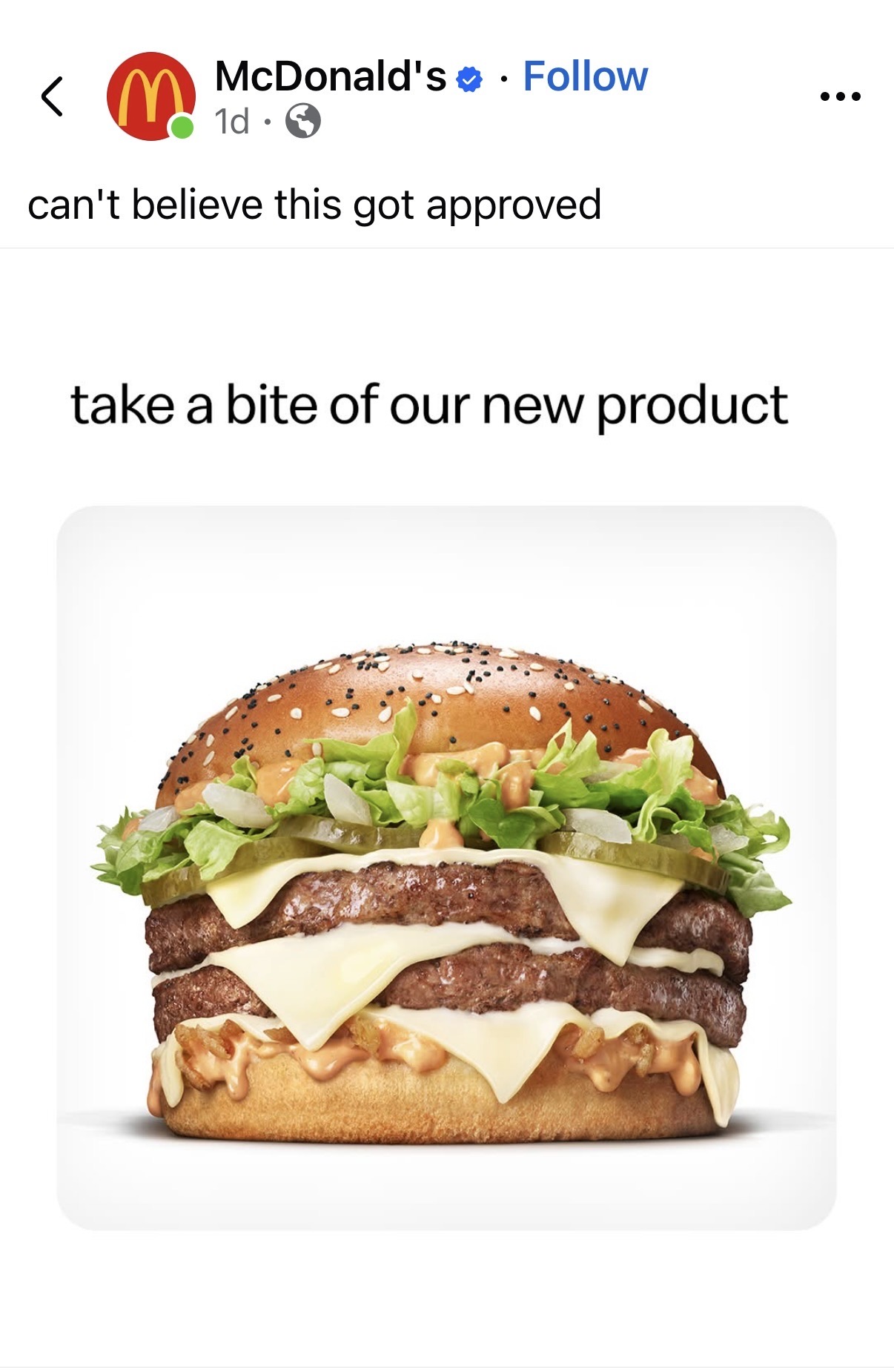 The Burger Product